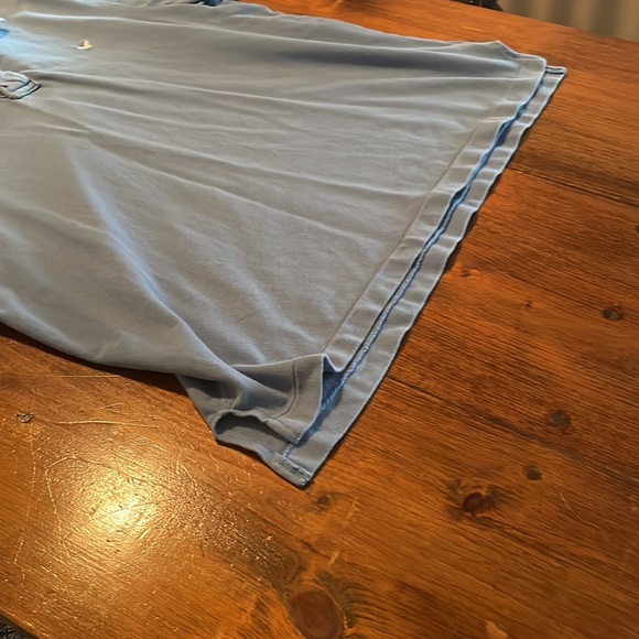 American Eagle Outfitters Polo Mens XL Blue Button Up With Collar Work Casual - Picture 9 of 13